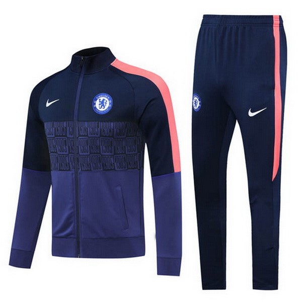 Trainingsanzug Chelsea 2020-21 Blau Marine Orange